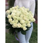 Букет из 51 розы Аваланж