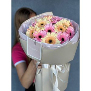 Букет из 17 гербер